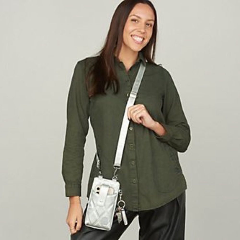 IHKWIP Pink The Ring Ring Cellphone Crossbody with RFID Wallet NWT sold out - Picture 6 of 13